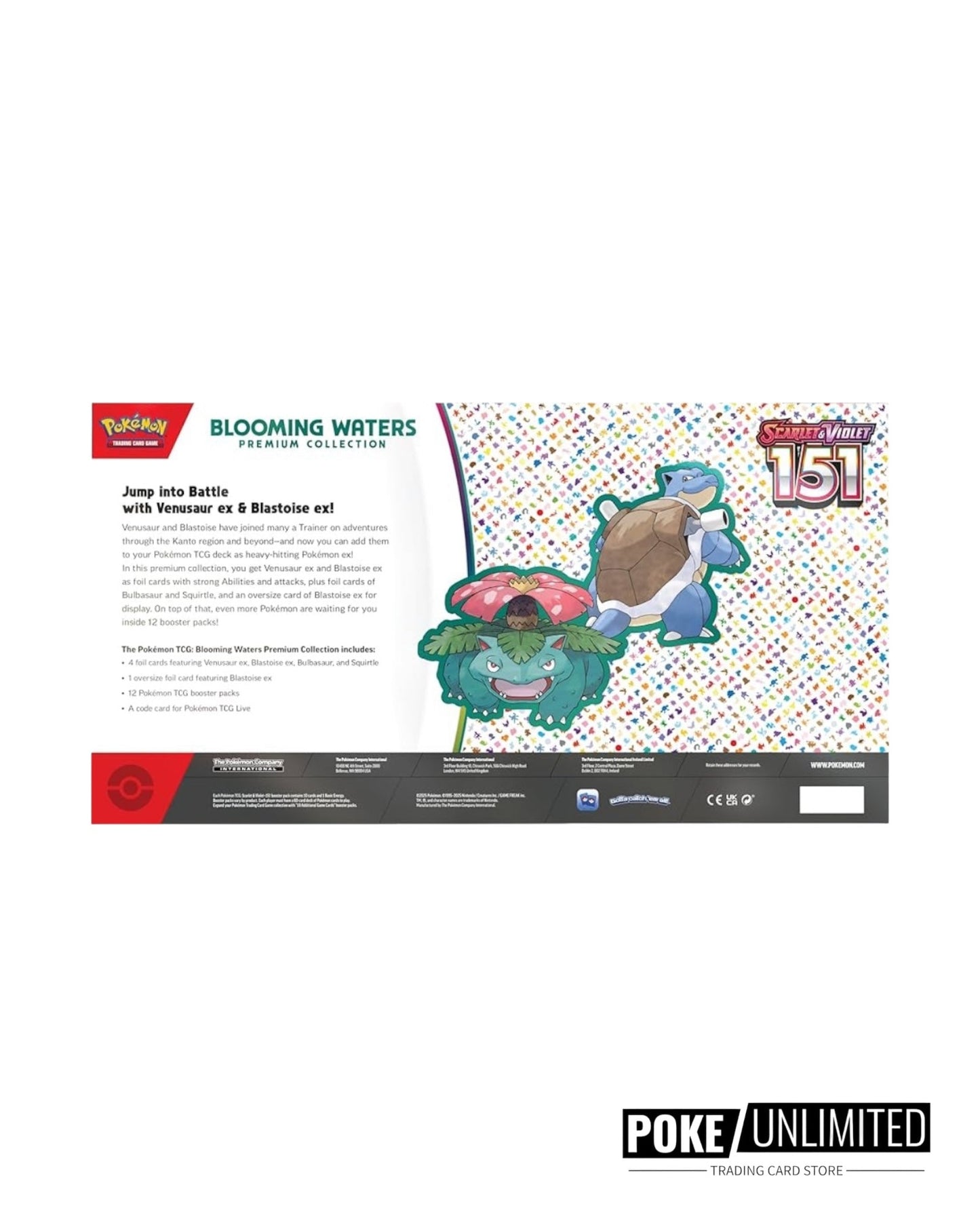Pokémon TCG: Scarlet & Violet - 151 Blooming Waters Premium Collection