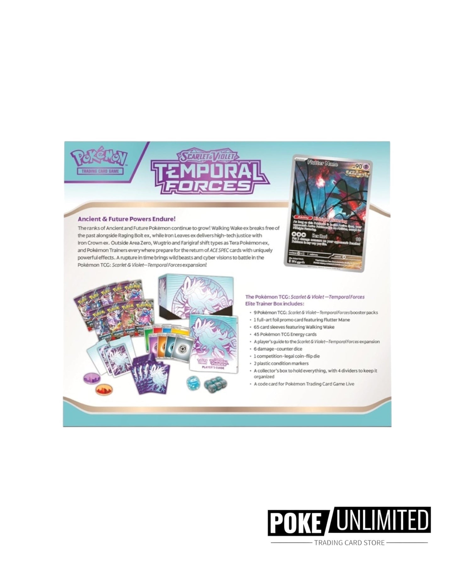 Pokémon TCG: Scarlet & Violet - Temporal Forces Elite Trainer Box