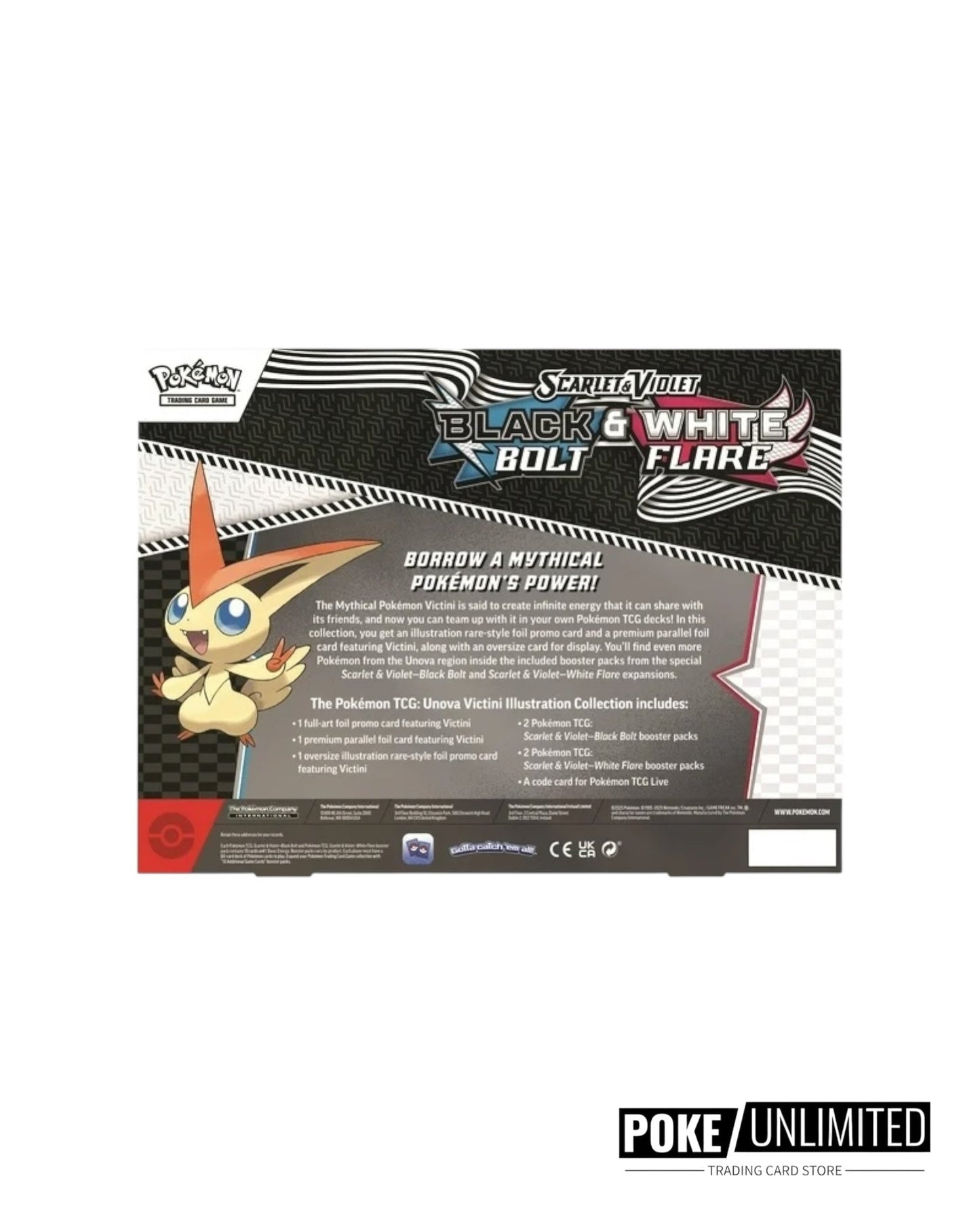 Pokémon TCG: Scarlet & Violet - Unova Victini Illustration Collection