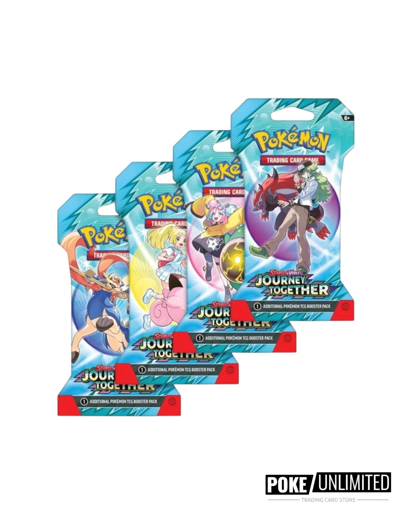 Pokémon TCG: Scarlet & Violet - Journey Together Sleeved Booster Pack Case