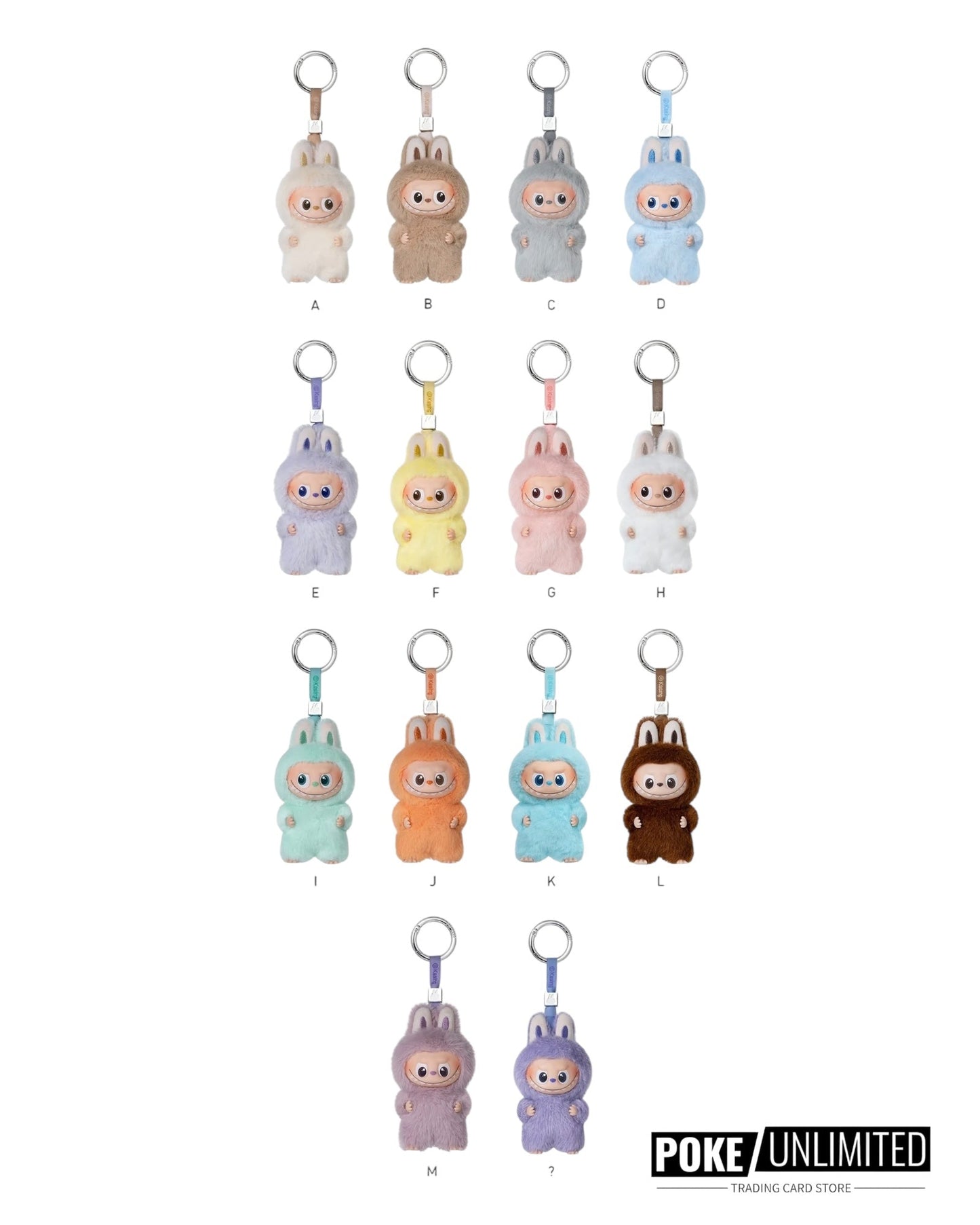 THE MONSTERS: Labubu - Pin for Love Series-Vinyl Plush Pendant Blind Box (A-M)