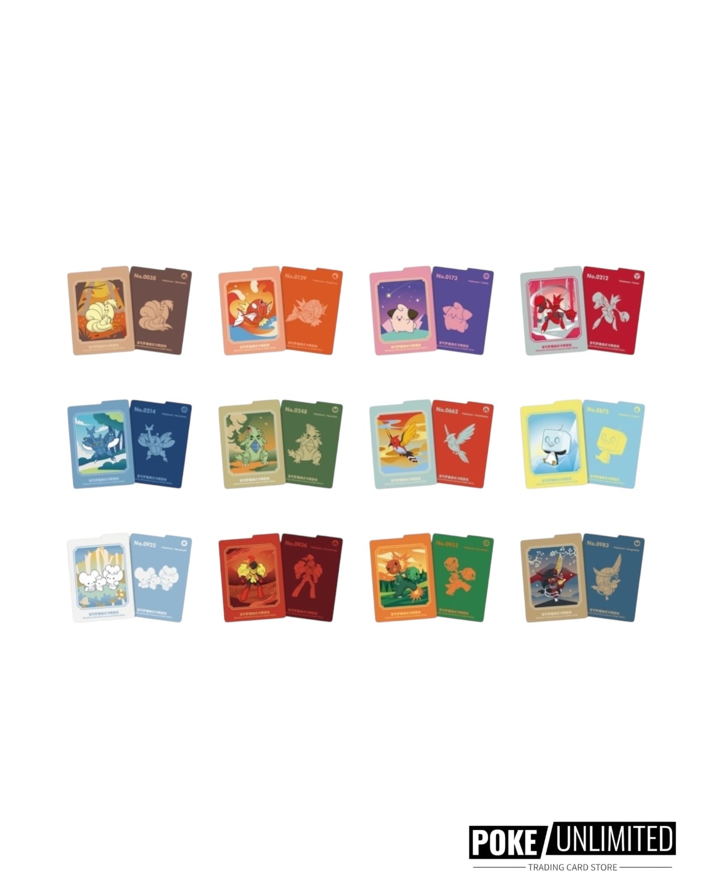 Pokémon: Metal Deck Storage Blind Box Set (S-Chinese)