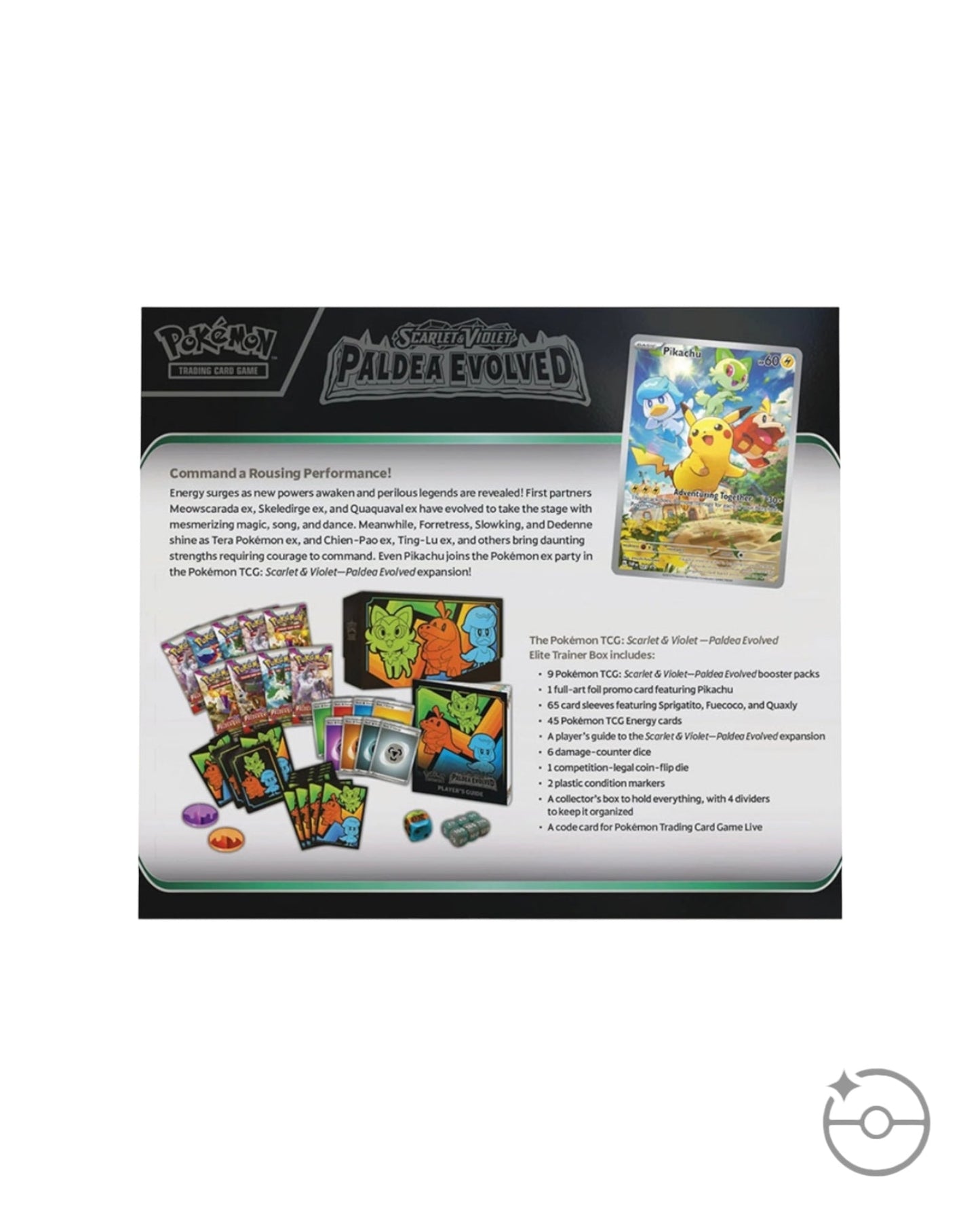 Pokémon TCG: Scarlet & Violet - Paldea Evolved Elite Trainer Box