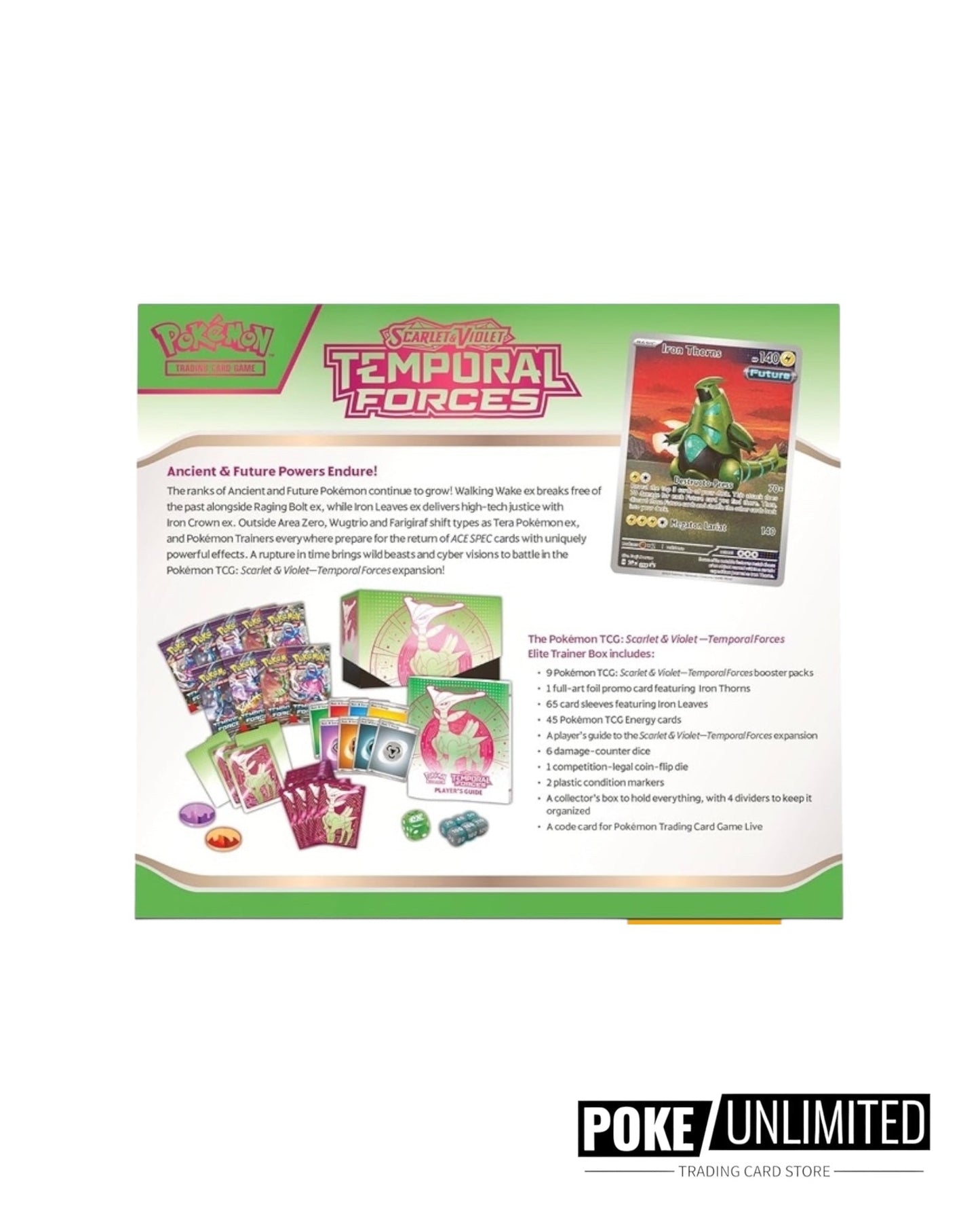 Pokémon TCG: Scarlet & Violet - Temporal Forces Elite Trainer Box