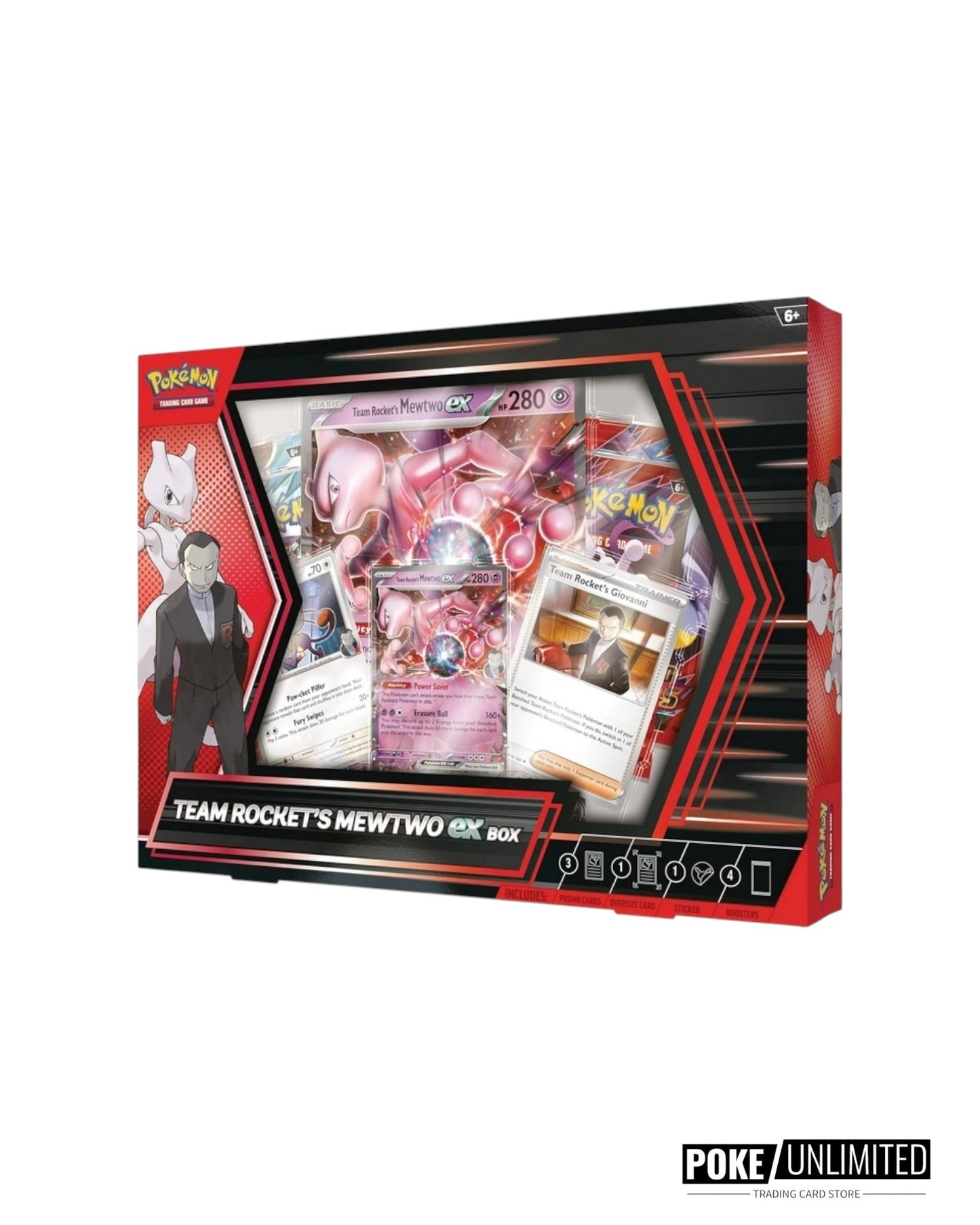 Pokémon TCG: Team Rocket’s Mewtwo ex Box
