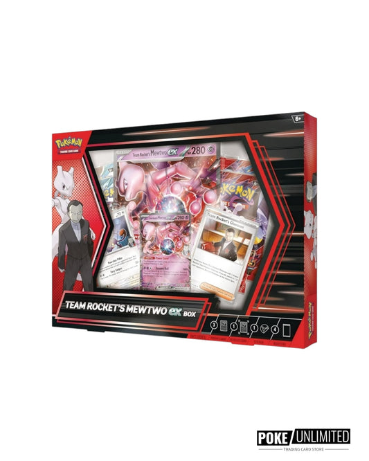 Pokémon TCG: Team Rocket’s Mewtwo ex Box