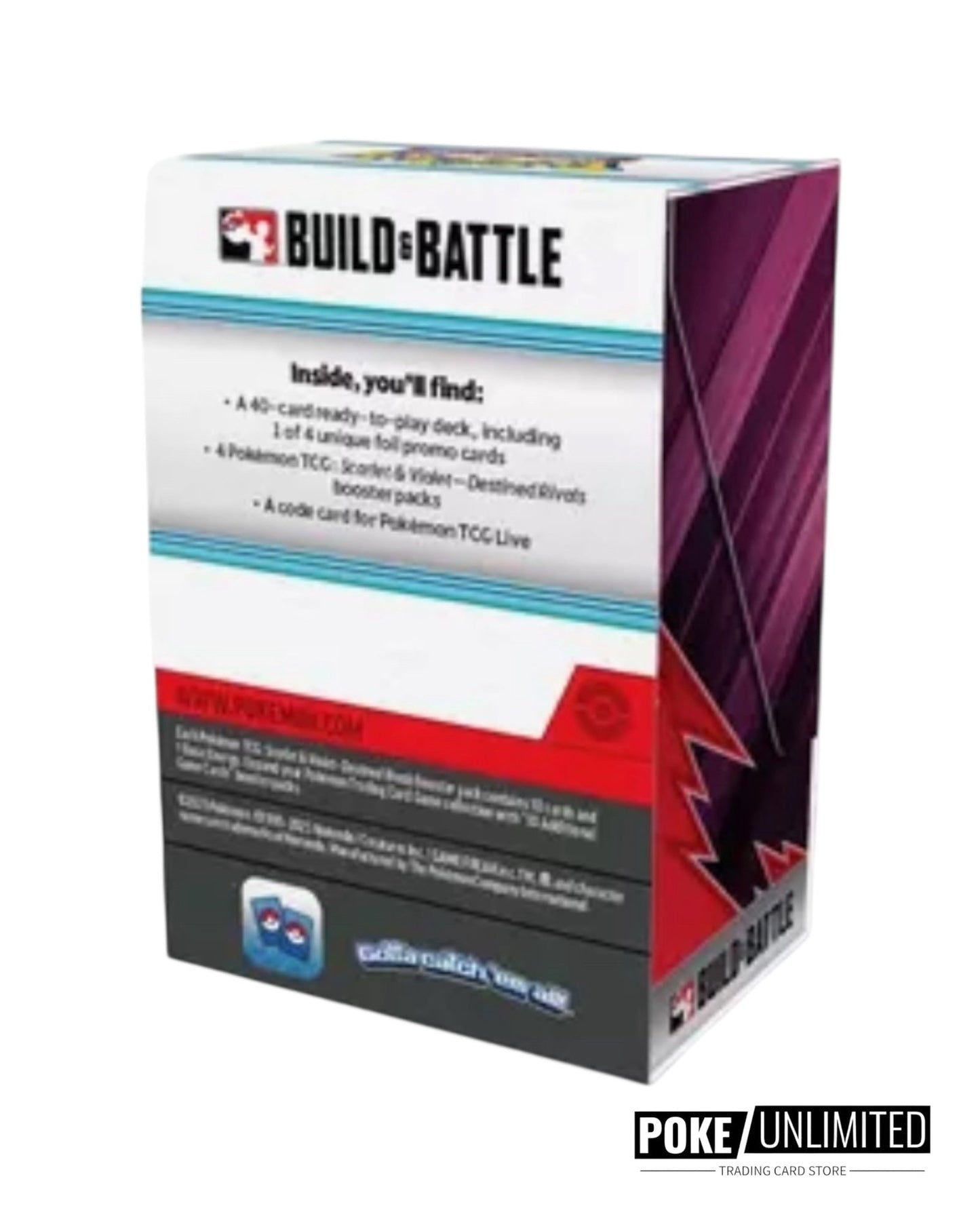 Pokémon TCG: Scarlet & Violet - Destined Rivals Build and Battle Box