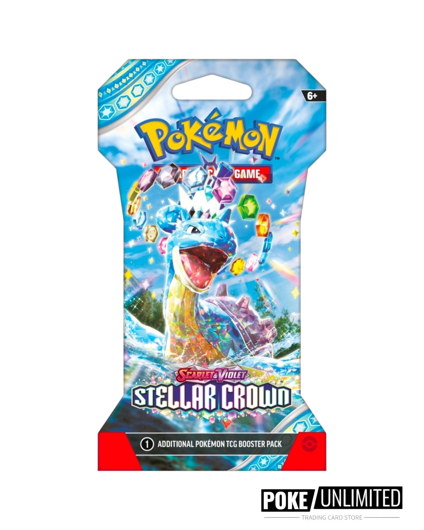 Pokémon TCG: Scarlet & Violet - Stellar Crown Sleeved Booster Pack Case