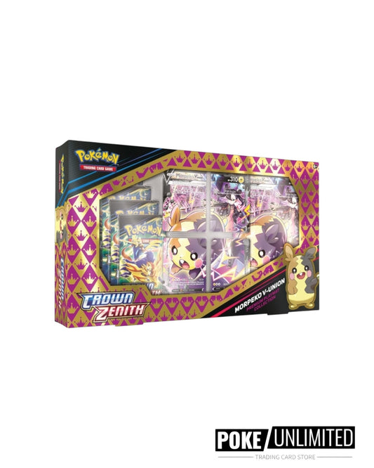 Pokémon TCG: Crown Zenith Morpeko V-Union Playmat Premium Collection