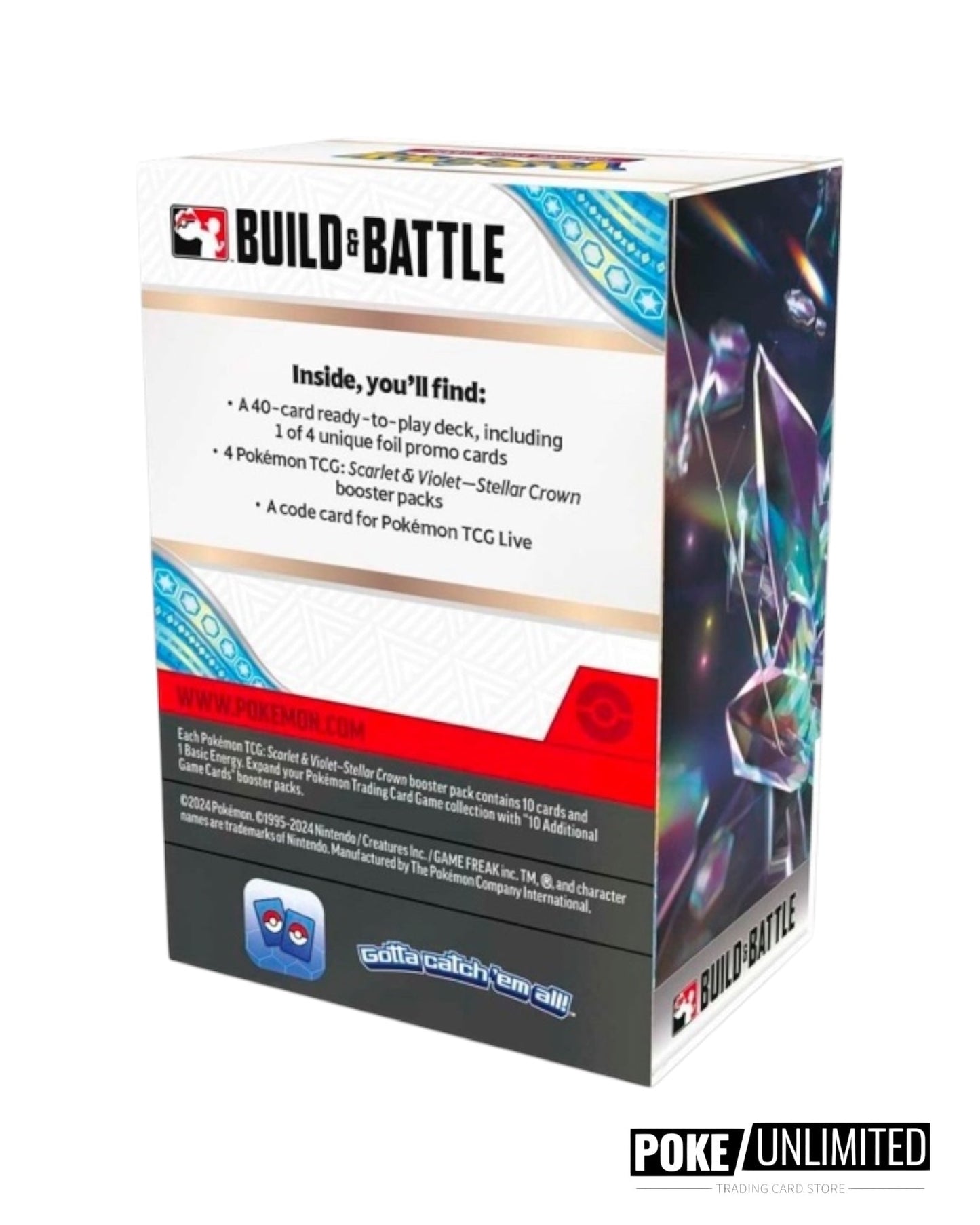 Pokémon TCG: Scarlet & Violet - Stellar Crown Build and Battle Box