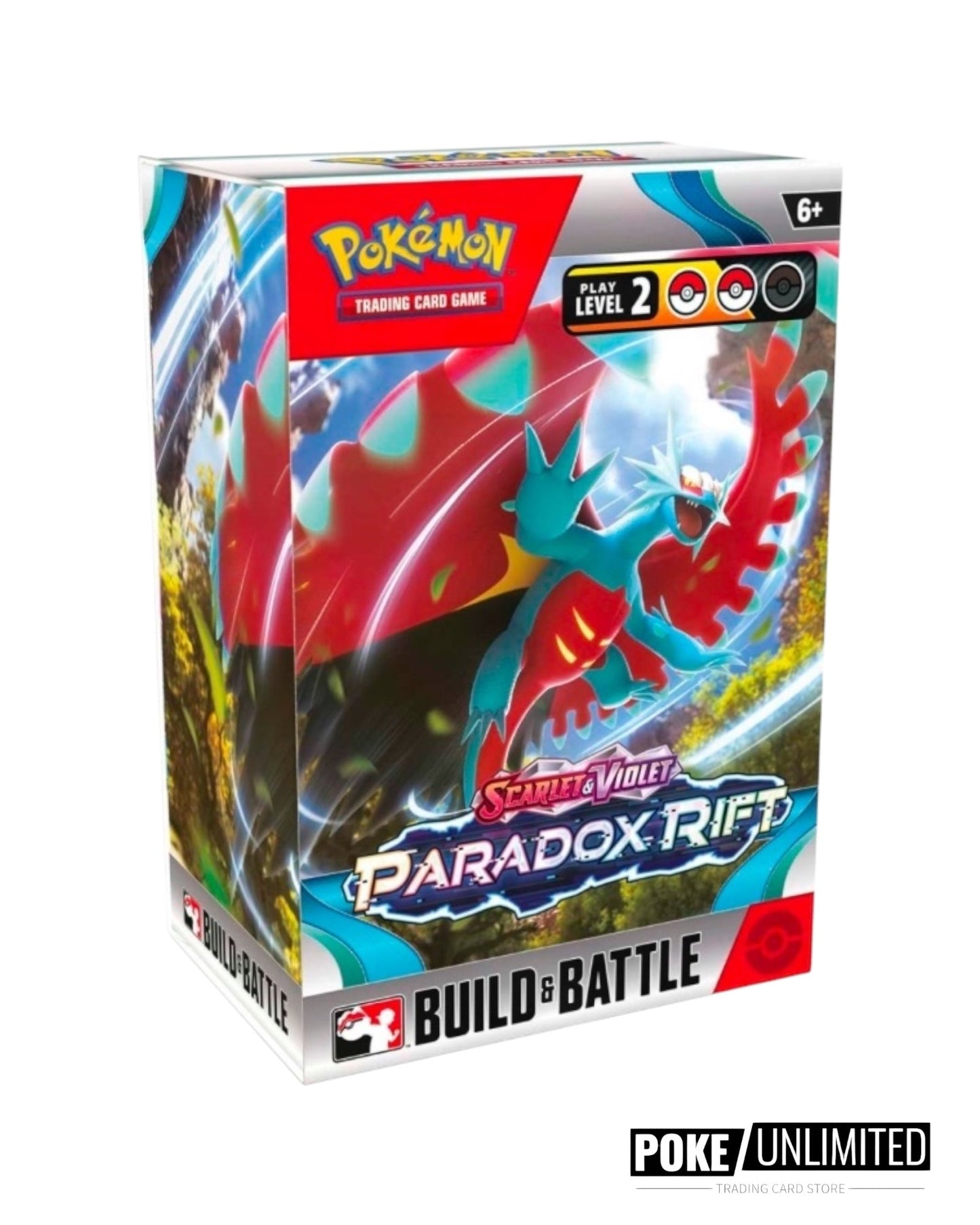 Pokémon TCG: Scarlet & Violet - Paradox Rift Build and Battle Box