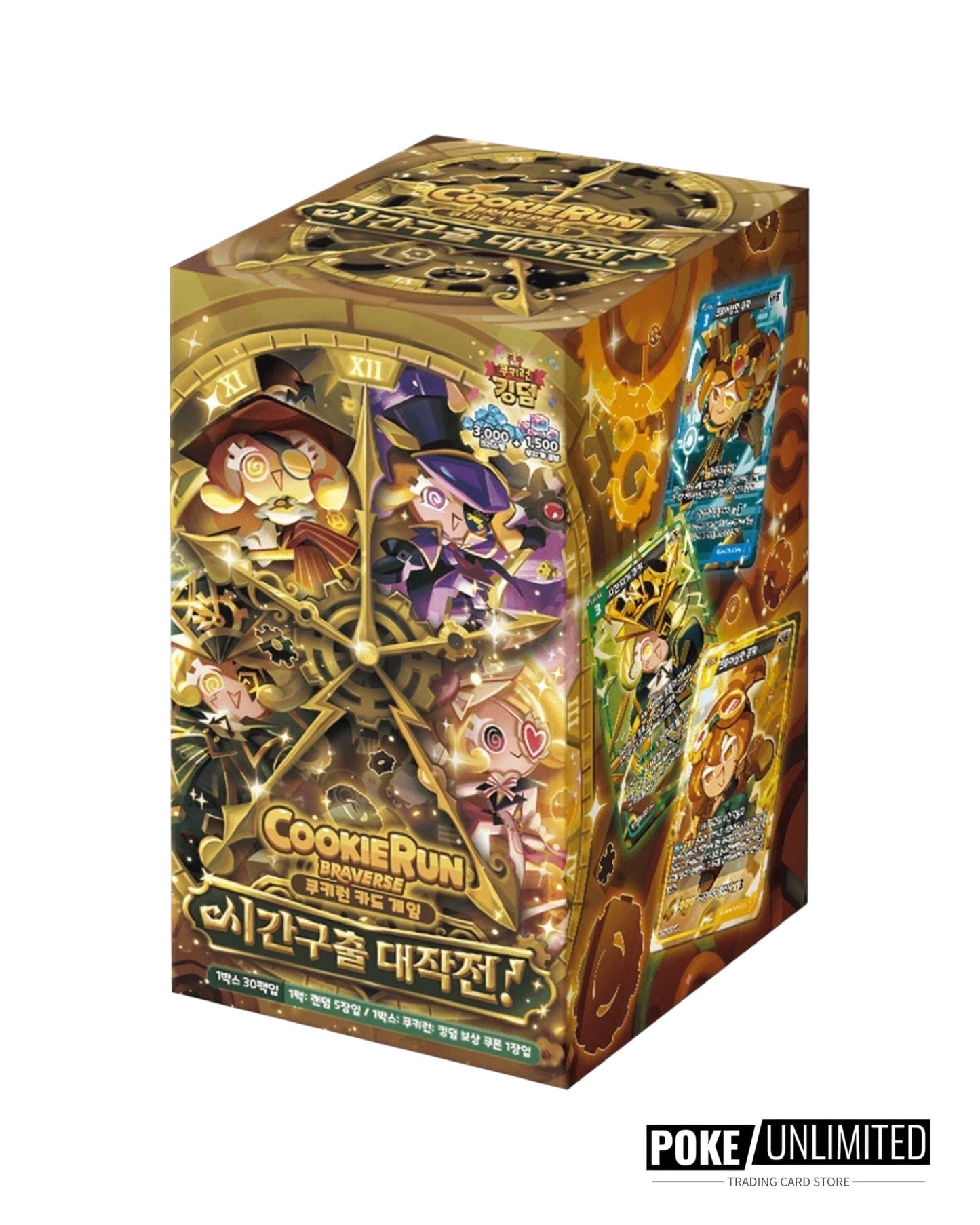 CookieRun Braverse TCG: Operation Timeguard Booster Box (Korean)