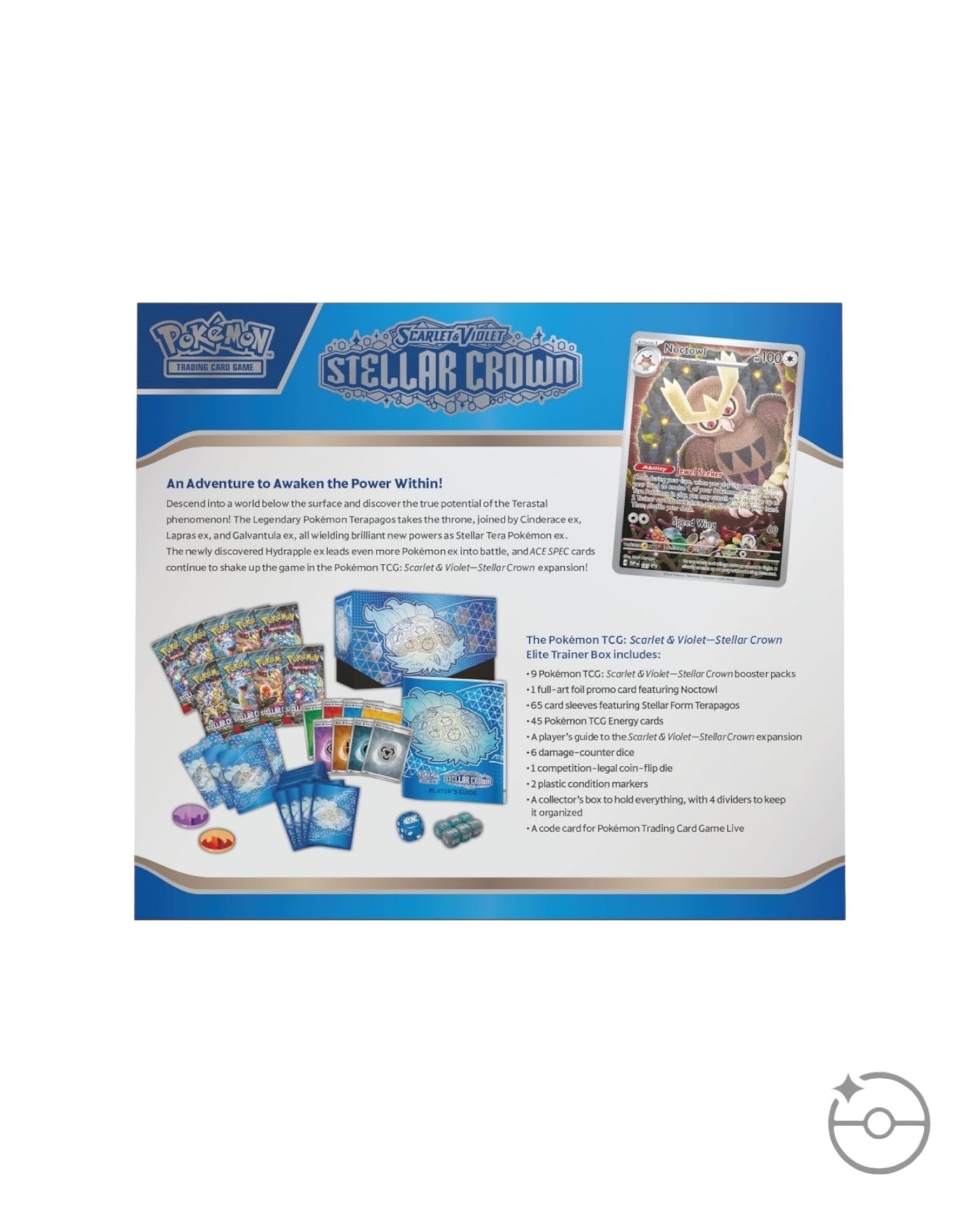 Pokémon TCG: Scarlet & Violet - Stellar Crown Elite Trainer Box