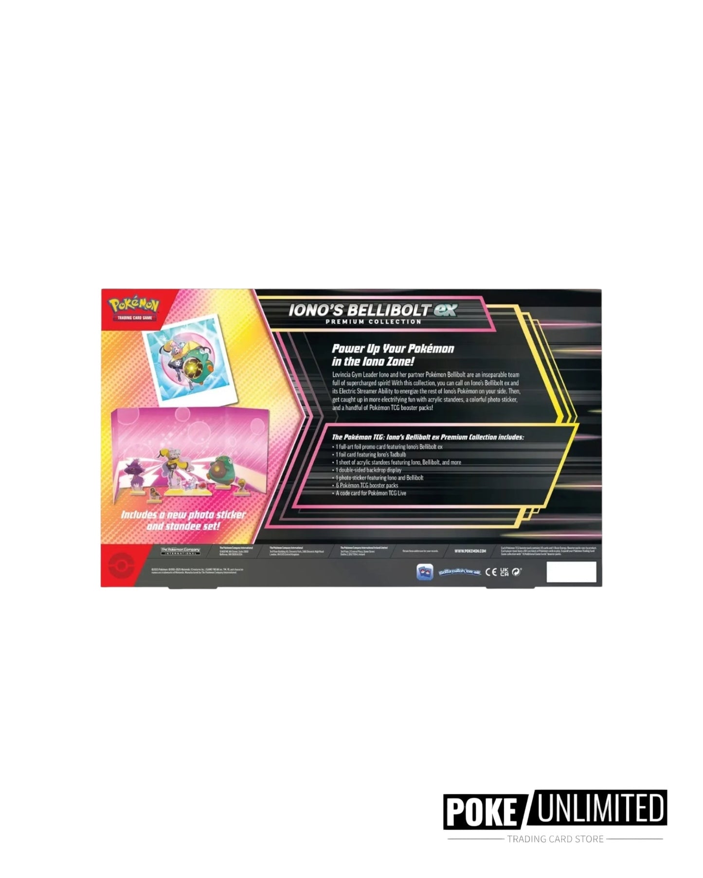 Pokémon TCG: Iono's Bellibolt ex Premium Collection