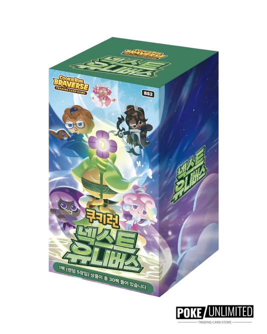 CookieRun Braverse TCG: Next Universe Booster Box (Korean)