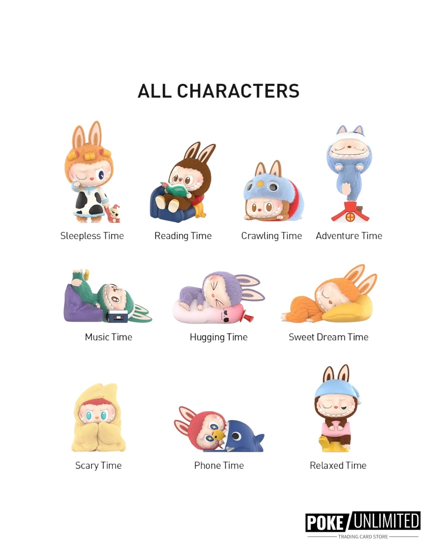 THE MONSTERS: Labubu - 1:00 A.M. Series Figures Blind Box