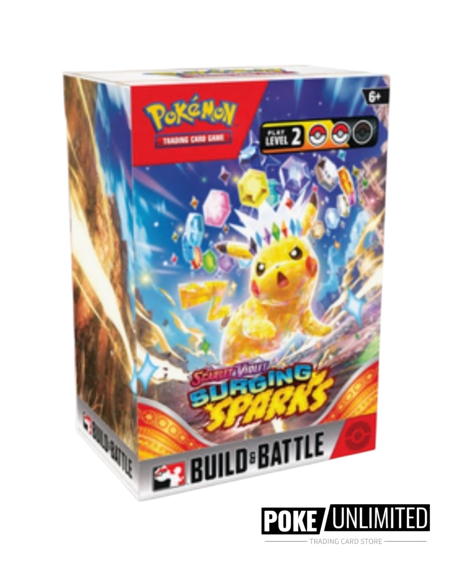 Pokémon TCG: Scarlet & Violet - Surging Sparks Build and Battle Box