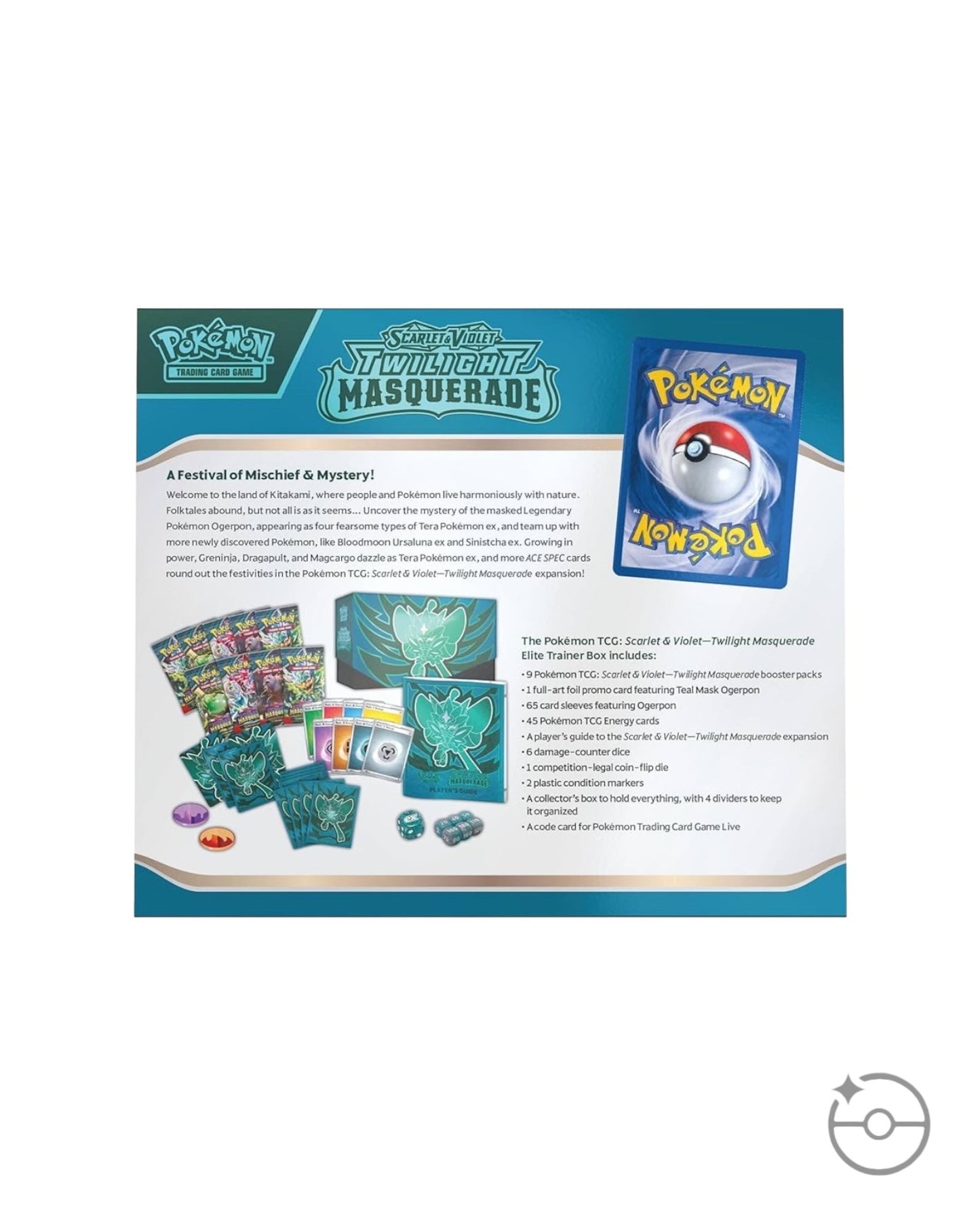 Pokémon TCG: Scarlet & Violet - Twilight Masquerade Elite Trainer Box